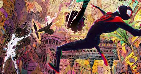 SPIDER MAN ACROSS THE SPIDER VERSE Villain Battles Miles Morales In