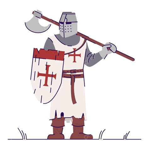 Medieval Knight Cartoon