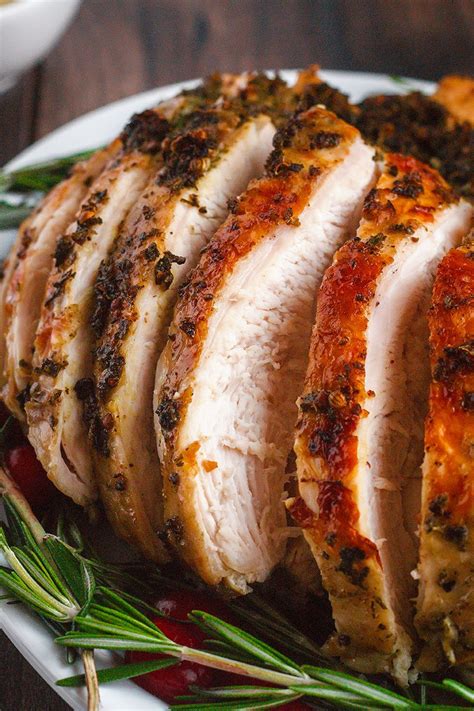 Instant Pot Turkey Breast Recipe With Garlic Herb Butter — Eatwell101