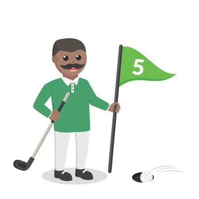 Funny Golfer Vector Art, Icons, and Graphics for Free Download