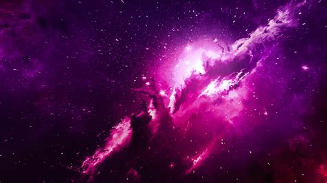 Purple And Pink Galaxy Wallpaper