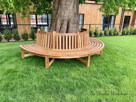 Round Tree Bench The Wooden Workshop Bampton Devon