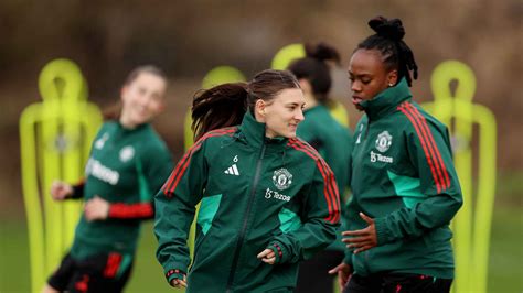 Man Utd Women Training Gallery Ahead Of Arsenal Away On 17 February