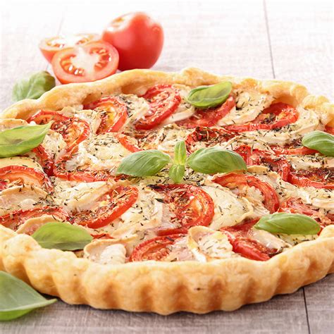 Tarte aux tomates et fromage de chèvre facile Cuisine AZ