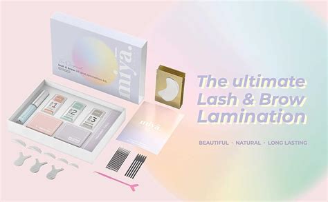 Miya Lash 2 In 1 Lash Lift And Brow Lamination Kit Instant