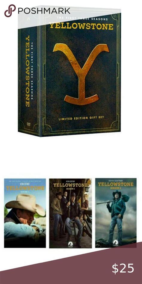 Yellowstone Complete Series Season 1 3 DVD Limited Edition Gift Set