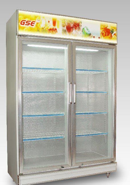 2 Door Vertical Showcasechina Guangshen Price Supplier 21food