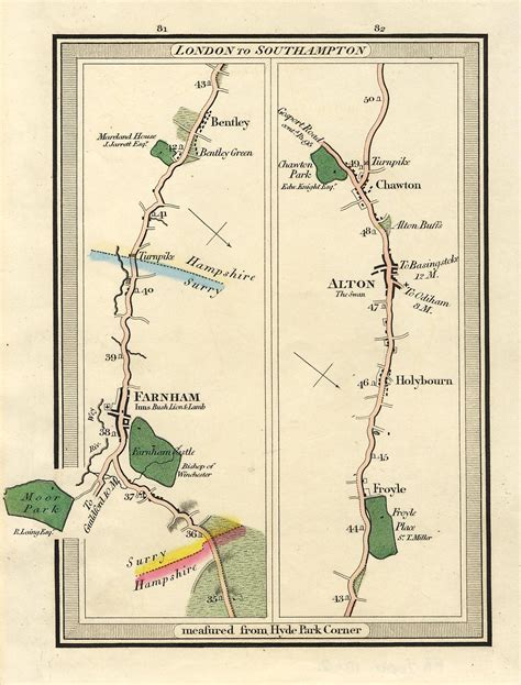 Recency Route Map Stagecoach Old Maps Local History Ayat Alkitab