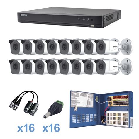 Kevtx T Bw Epcom Kit Turbohd P Dvr Canales Ca