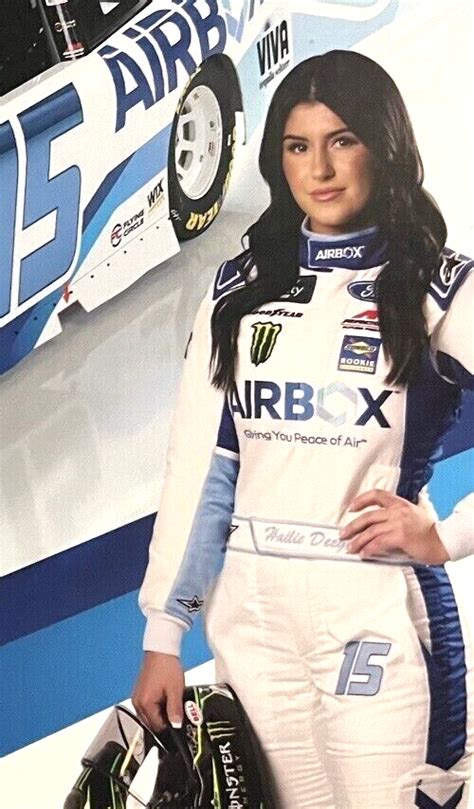 2024 Hailie Deegan 15 Airbox 2nd Ver W Driving Suit Nascar Xfinity