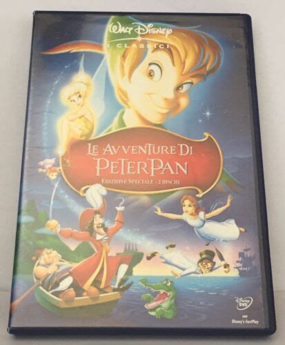 Le Avventure Di Peter Pan DVD Edizione Speciale 2 DVD Classici Disney