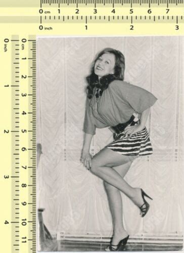 Leggy Woman Pose Heels Female Lady Fashionable Portrait Vintage Photo