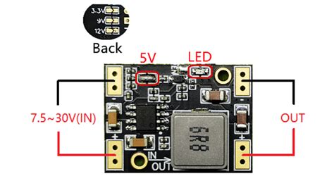 Buy DC DC Multi Output Buck Converter 3 3V 5V 9V 12V Online In India