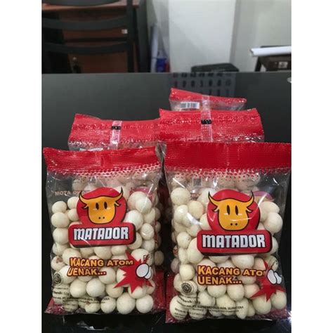 Jual Kacang Atom Matador Shanghai Tepung Sukro Uenak Rembang Matador