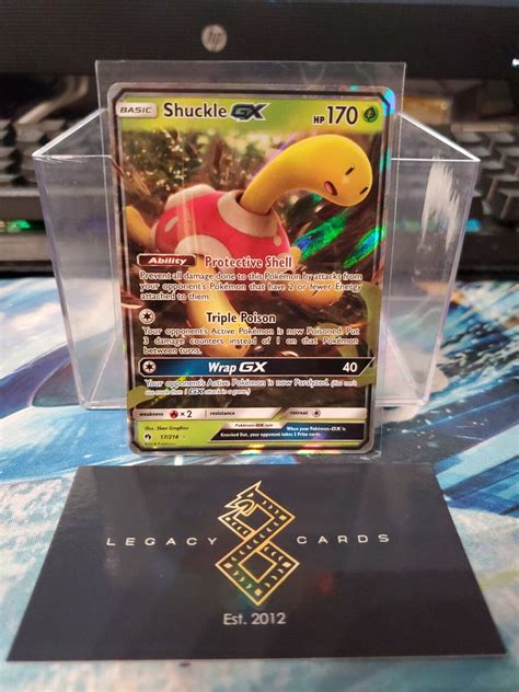 Shuckle GX 17 214 Lost Thunder Ultra Rare Pokémon TCG NM eBay