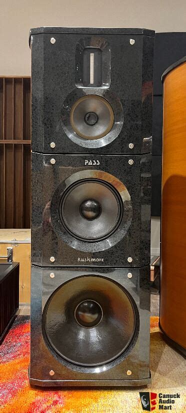 Pass Labs Rushmore Active Speakers Nelson Pass Best Speakers Very Rare Photo 4782456