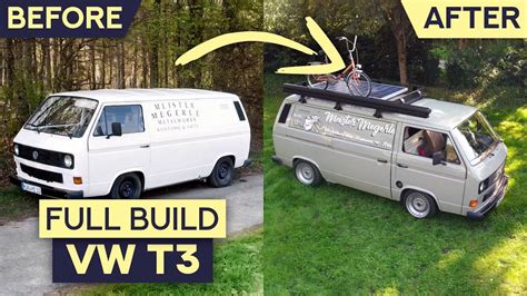 Camper Van Conversion From The Vanlife Bulli To A Daily Transporter And Back The T3 Transporter