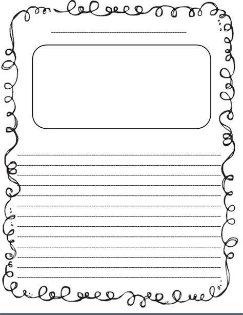 6 Best Images of Free Printable Story Writing Paper - Elementary Story ...