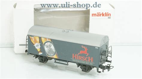 Märklin 94535 H0 Güterwagen Kühlwagen Bierwagen Hirsch Brauerei