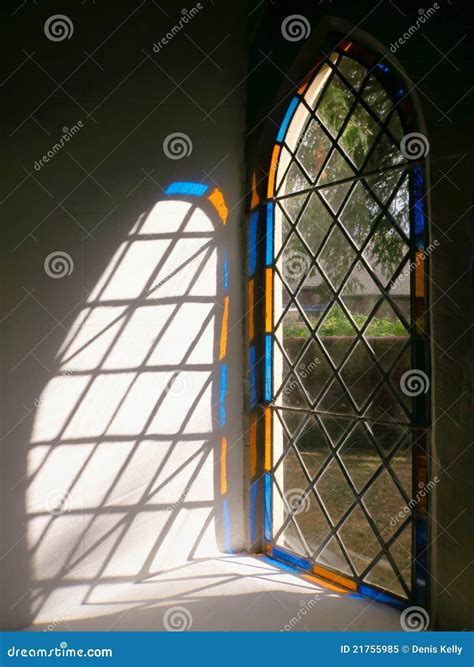 Church Stained Glass Window Light England Stock Image Image 21755985