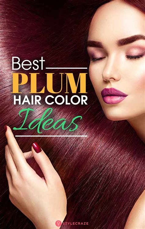 Hair Color For Dark Skin Tone Hair Color Plum Plum Hair Different