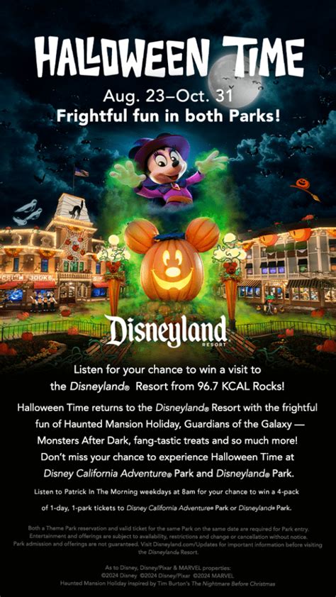 Disney Halloween Time 2024 | KCAL-FM