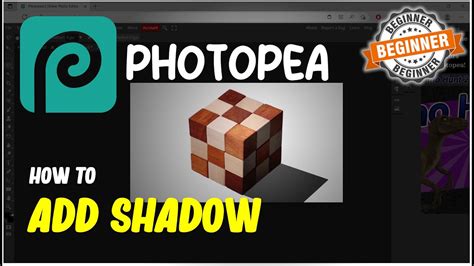 Photopea How To Add Shadow Youtube