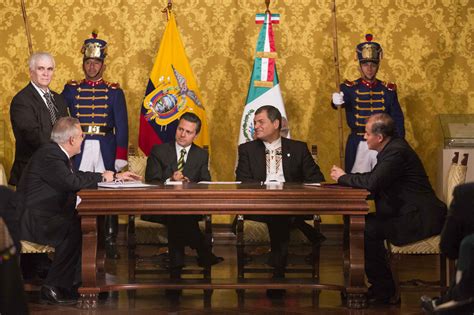 Visita Oficial A La República Del Ecuador Presidencia De La República Gobierno Gobmx