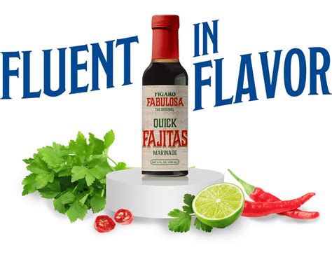 Figaro Fabulosa Fajitas Marinade Crystal Hot Sauce