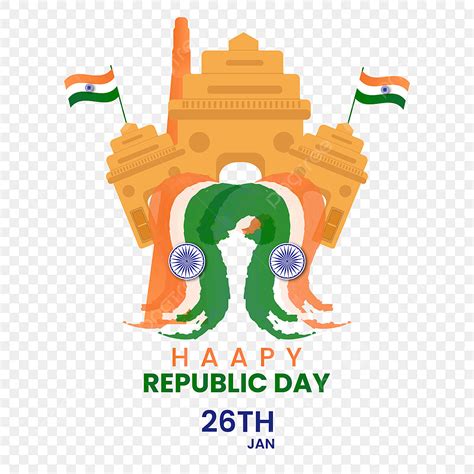 Indian Republic Day Vector Hd Png Images Happy Indian Republic Day