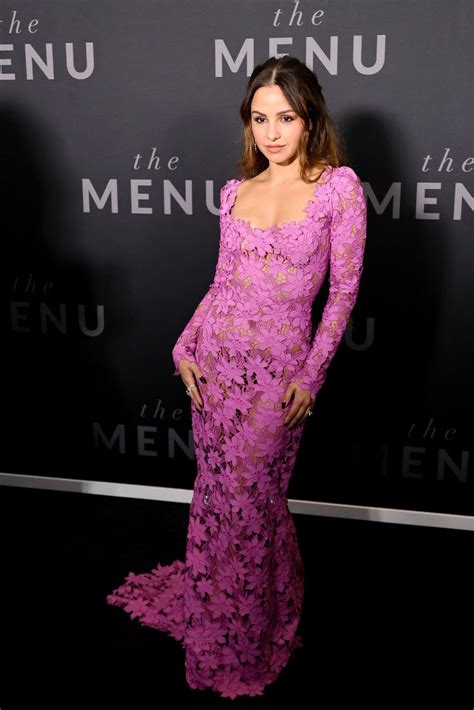 AIMEE CARRERO at The Menu Premiere at AMC Lincoln Square Theater in New