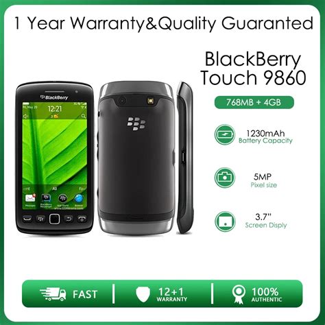 Original Blackberry Torch Classic Unlocked Refurbished Mobile