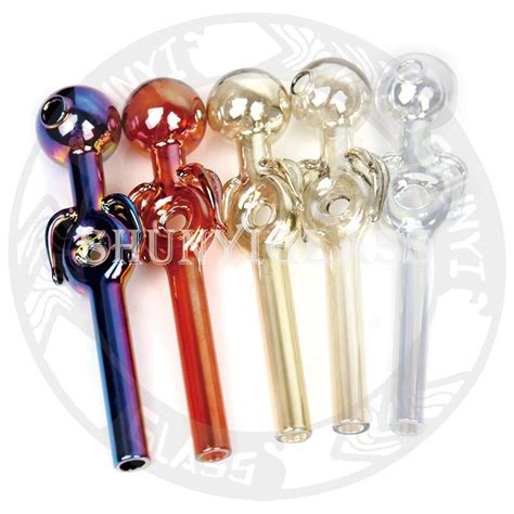 Factory Wholesale Colorful Pyrex Glass Oil Burner Hookah Pipe China Glass Water Pipe And Glass