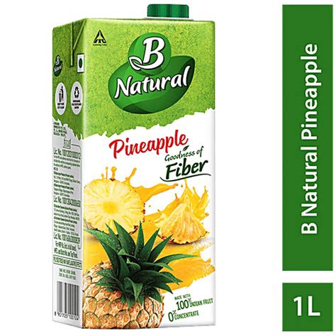 Buy B Natural Juice Pineapple Poise 1 L Carton Online At The Best Price