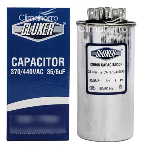 Capacitor De Trabajo 35 6 Mfd 5 370 440 Vac Climas