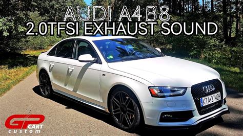 AUDI A4 B8 2 0TFSI S TRONIC ACTIVE EXHAUST SYSTEM CUSTOM EXHAUST