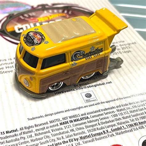 Hot Wheels Th Annual Collectors Convention Kool Kombi Hobbies