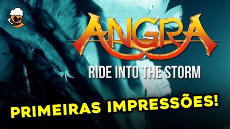 ANGRA RIDE INTO THE STORM PRIMEIRAS IMPRESSÕES YouTube