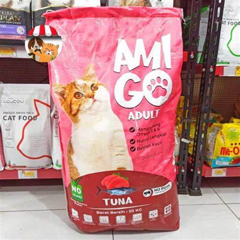 Jual Makanan Kucing Amigo Adult Tuna Kg Setara Ori Cat Food Di Seller