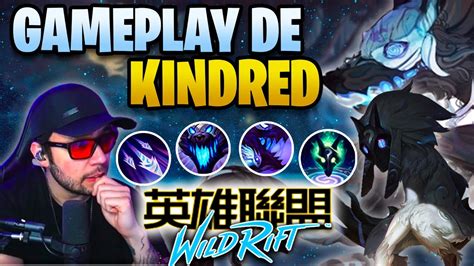 KINDRED SE HACE NASHOR SOLA GAMEPLAY KINDRED WILD RIFT YouTube