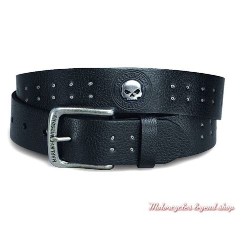 Ceinture Cuir Skull Harley Davidson Homme Motorcycles Legend Shop