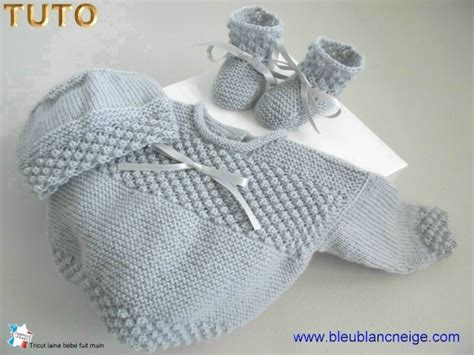 Fiche Tricot Bebe T L Charger Layette Bb Tuto Avec Photo