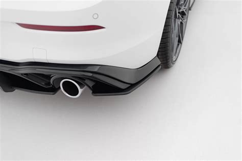 Street Pro Heck Ansatz Flaps Diffusor V 1 für Volkswagen Golf GTI Mk8