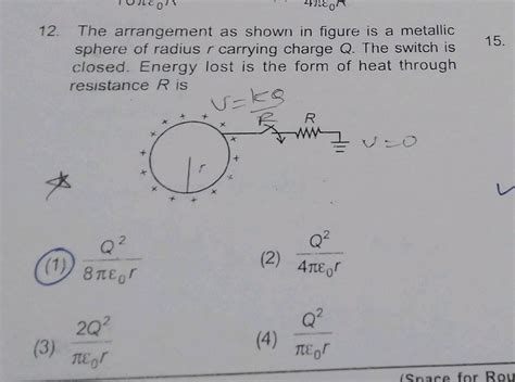 TULEON L 41TEOR 12 The Arrangement As Shown In Figure Is A Metallic