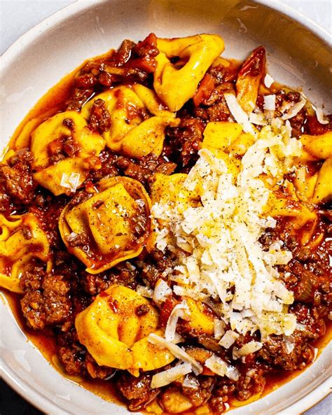 Cheese Tortellini With Sausage Ragu Tried And True Recipes