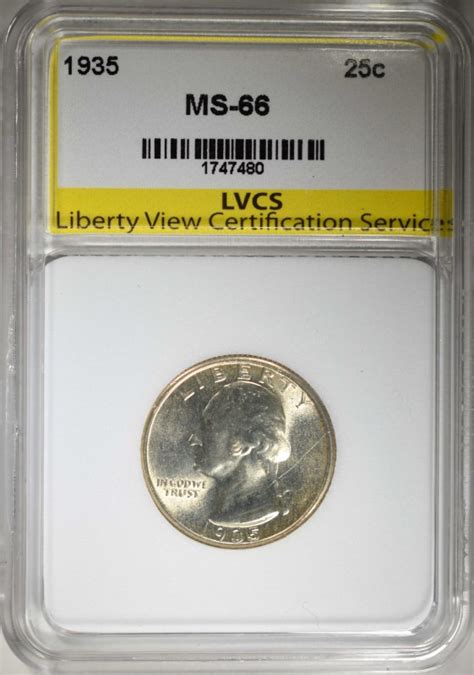 Washington Quarter Lvcs Superb Gem Bu