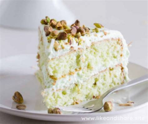 Coconut And Pistachio Pudding Cake Recipe Like And Share