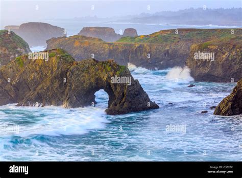 Mendocino Headlands State Park In Northern California Stock Photo Alamy