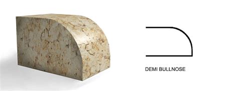 Demi Bullnose Edge Granite System Kitchen Countertops Kitchen