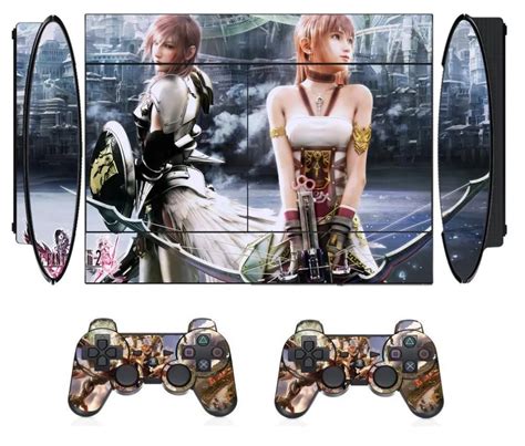 Final Fantasy Vinyl Skin Sticker Protector For Sony Ps Super Slim